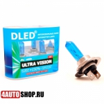  DLED Автомобильная лампа H7 Dled "Ultra Vision" 8000K (2шт.)